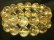 画像1: ゴールデンセール40％OFF開催中！現品お試し価格！品質最高の金針水晶ゴールドルチル１５ミリ数珠ブレスレット　７０ｇ　Ｒ－８６ (1)