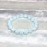 画像4: おすすめの品！アイスラリマー１０ミリ数珠ブレスレット　現品一点物　Ｋｉｒ２０　　１点物　パワーストーン　人気　ブルー　エメラルド　メンズレディース
