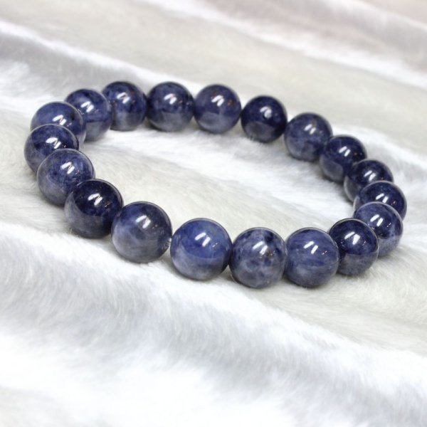 画像7: 9月の誕生石！現品一点限り！サファイア10ミリ数珠ブレス   カリスマ性を引き出すパワーストーン  / 誕プレ 魔除け 運気向上 お揃い プレゼント お祝  高品質 / 京海堂