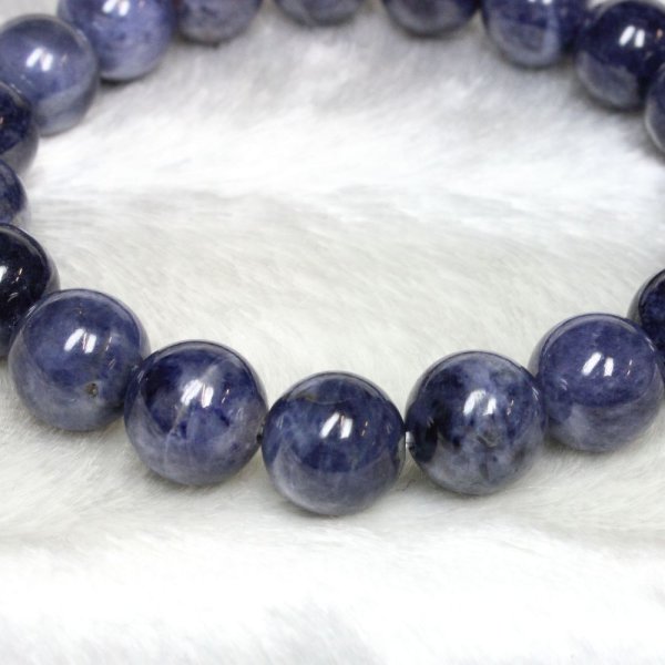 画像8: 9月の誕生石！現品一点限り！サファイア10ミリ数珠ブレス   カリスマ性を引き出すパワーストーン  / 誕プレ 魔除け 運気向上 お揃い プレゼント お祝  高品質 / 京海堂