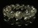 画像2: プラチナルチルクォーツ１８ミリ数珠ブレスレット　ラビットヘアーのように優しい雰囲気　現品一点物　１８ｍｍ　１１７ｇ　　白金水晶　クォーツ　ルチル　メンズ　１点物　送料無料 (2)