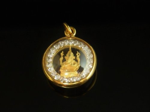 別のアングル写真2: 写真現品一点物  ガネーシャぺンダントトップ  除災厄除・財運向上をもたらす神  人気  ネックレス  本革チョーカー付  / 誕プレ 魔除け 運気向上 お揃い プレゼント お祝  高品質 / 京海堂