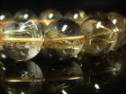 別のアングル写真1: オススメ 現品一点物 スモーキーゴールドルチル ブレスレット 金針水晶数珠 １６ミリ ８７ｇ ＳＧＲ１ 最強金運パワーストーン ルチル 水晶 １点物 送料無料 メンズ レディース 　　 イベント 旅行の御守り 母の日 誕生日