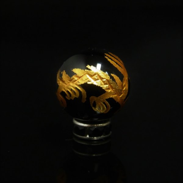 画像4: 辰年のお守りに願い玉  願いを叶えるパワーストーン  誕生石が埋められる  風水神  皇帝龍  ブラックオニキス  1粒売り  / 誕プレ 魔除け 運気向上 お揃い クリスマスプレゼント お祝  高品質 / 京海堂