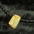 画像1: 現品一点物  太陽放射  タイチンルチル  スクエア  ペンダント  ルース  KTH7  極太金針水晶  天然石  パワーストーン  人気  ネックレス  ルチル  クォーツ  誕生日  ギフト  贈り物    / 誕プレ 魔除け 運気向上 お揃い プレゼント お祝  高品質 / 京海堂 (1)