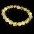 画像12: おすすめ天然石ブレスレット   11ミリ  お試し価格  一点物  ゴールド  タイチンルチル  ブレス   42g  R73  虹入金針水晶  天然石  数珠  開運招来  最強金運  パワーストーン  ルチル  開運  目玉  ギフト  贈り物    誕生日  / 誕プレ 魔除け 運気向上 お揃い クリスマスプレゼント お祝  高品質 / 京海堂 (12)