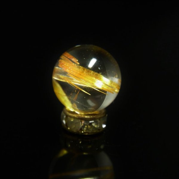 画像5: おすすめ  ハンドメイド  ゴールド  タイチンルチル  ネックレス  HPR1  ツイストバチカンリボン  スエッジチェーン  最強金運  パワーストーン  316Lステンレス  42cm  天然石  ルチル  開運  1点物  誕生日  贈り物   /クリスマスプレゼント お祝 高品質 / 京海堂