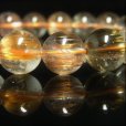 画像2: お勧め  12-13ミリ  現品一点物  ミックスルチル  ブレス   金紅石入水晶  数珠  45g  MCr16  最強金運  パワーストーン  ルチル  開運  1点物  誕生日  ギフト  贈り物    / 誕プレ 魔除け 運気向上 お揃い プレゼント お祝  高品質 / 京海堂 (2)