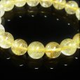 画像7: 現品一点物  11ミリ  ゴールド  ルチル  クォーツ  ブレス   虹入り金針水晶  天然石  数珠  36g  R84  最強金運  開運招来  パワーストーン  ルチル  開運  1点物  目玉  ギフト  贈り物    誕生日  / 誕プレ 魔除け 運気向上 お揃い プレゼント お祝  高品質 / 京海堂 (7)