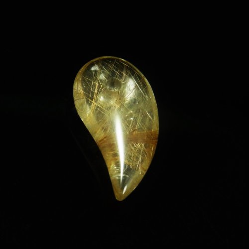別のアングル写真3: 特大  現品一点物  ゴールドルチル  勾玉  Mr67  金針水晶  お守り  不思議な力  天然石  パワーストーン  人気  ネックレス  クォーツ  誕生日  贈り物   /プレゼント お祝 高品質 / 京海堂
