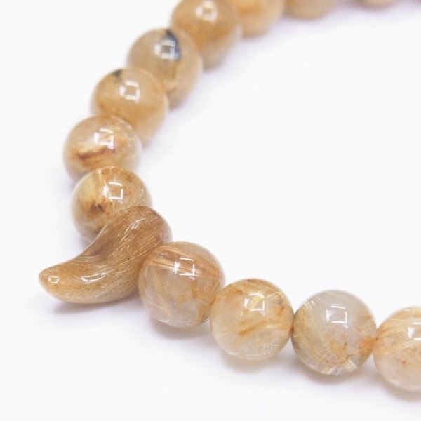 画像12: ドラゴンヘッド＆勾玉  8ミリ  現品一点物  ゴールド  タイチンルチル  勾玉ルチル  ブレス  20g  ryujin2  開運セット付  最強金運  勝負運  誕生日  ギフト  贈り物    / 誕プレ 魔除け 運気向上 お揃い クリスマスプレゼント お祝  高品質 / 京海堂