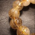 画像6: 透明感が魅力  13ミリ  お試し価格  現品一点物  ゴールドルチル  ブレス   金針水晶  51g  R93  天然石  最強金運  数珠  開運招来  パワーストーン  ルチル  開運  1点物  目玉  ギフト  贈り物    誕生日  / 誕プレ 魔除け 運気向上 お揃い プレゼント お祝  高品質 / 京海堂