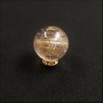 画像3: 透明度抜群  16ミリ  現品一点物  1粒売り  ゴールドルチル  クォーツ  金針水晶 KYG29  ハンドメイド  天然石  パワーストーン  開運  最強金運  ビーズ  誕生日  贈り物   /プレゼント お祝 高品質 / 京海堂
