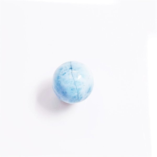 画像3: 亀の甲羅模様が癒し  11ミリ  一粒売り  ラリマー  ブルーペクトライト  La16  癒し  天然石  ヒーリング  パワーストーン  誕生日  リメイク  贈り物    ギフト  / 誕プレ 魔除け 運気向上 お揃い クリスマスプレゼント お祝  高品質 / 京海堂