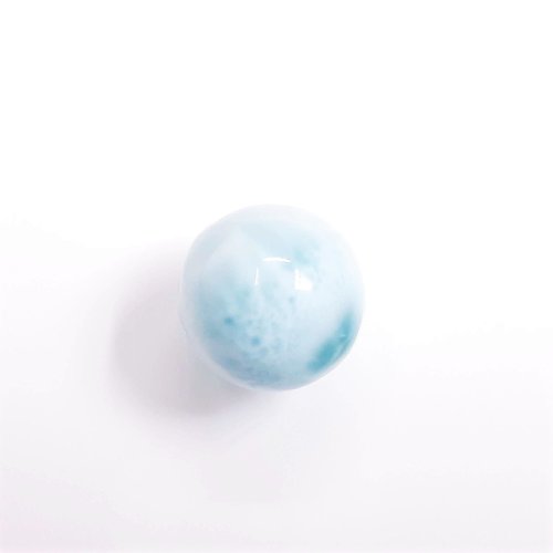 別のアングル写真2: 優しく包む込むストーン  13ミリ  一粒売り  ラリマー  ブルーペクトライト  La20  カリブ海の宝石  癒し  天然石  ヒーリング  パワーストーン  ギフト  / 誕プレ 魔除け 運気向上 お揃い プレゼント お祝  高品質 / 京海堂