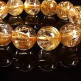 画像6: 衝撃特価／半額以下  14ミリ  もの凄いオーラを発揮するルチル  現品一点物  ゴールド  タイチンルチル  ブレス   58g  RTR5  大開運セット付  最強金運  パワーストーン  八白土星  九星開運石  ルチル  水晶  1点物  誕生日  ギフト  贈り物    / 誕プレ 魔除け 運気向上 お揃い プレゼント お祝  高品質 / 京海堂