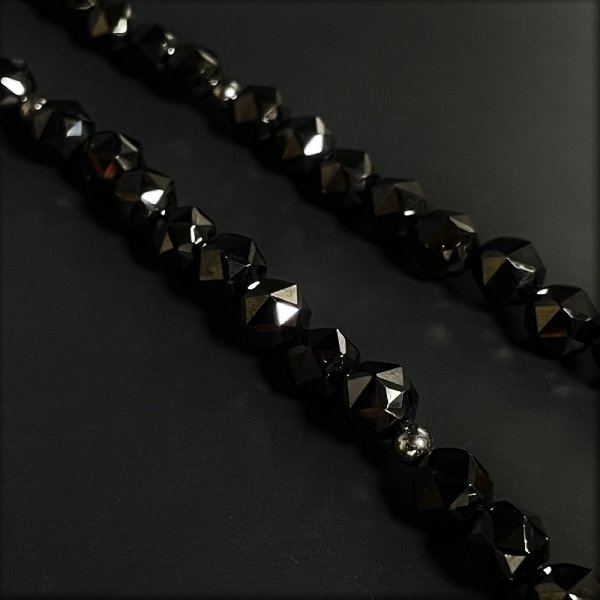 画像6: 高級感・重厚感抜群  ヘマタイト  スターカットスピネル  パワーストーン  磁気  ネックレス  jn7  / 誕プレ 魔除け 運気向上 お揃い クリスマスプレゼント お祝  高品質 / 京海堂