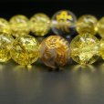 画像6: 金運を招き寄せる数珠  12ミリ  10ミリ  守護梵字本水晶  皇帝龍  ドラゴンアゲート  10mm シトリン  クラック  ゴールド  ルチルクォーツ  ブレス   選べる梵字  天然石  最強  パワーストーン  開運  誕生日  ギフト  贈り物    bOR6  / 誕プレ 魔除け 運気向上 お揃い クリスマスプレゼント お祝  高品質 / 京海堂 (6)