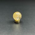 画像4: 8ミリ  現品一点物  1粒売り  ゴールドルチル  クォーツ  金針水晶  STU15  ハンドメイド  天然石  パワーストーン  開運  最強金運  ビーズ  誕生日  贈り物   /プレゼント お祝 高品質 / 京海堂 (4)