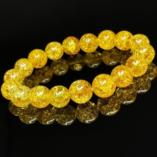 画像6: 最強の運気をもたらす数珠  パワーストーン  シトリン  クラック  ブレス   10ミリ  11月  誕生石  天然石  爆裂黄水晶  クリスタル  開運  金運  誕生日  ギフト  贈り物    / 誕プレ 魔除け 運気向上 お揃い クリスマスプレゼント お祝  高品質 / 京海堂