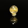 画像1: 輝きがハンパない  11ミリ  一点物  1粒売り  ゴールドルチル  クォーツ  金針水晶 KYG38  誕生日  贈り物   /プレゼント お祝 高品質 / 京海堂 (1)