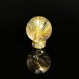 画像5: 輝きがハンパない  11ミリ  一点物  1粒売り  ゴールドルチル  クォーツ  金針水晶 KYG38  誕生日  贈り物   /プレゼント お祝 高品質 / 京海堂