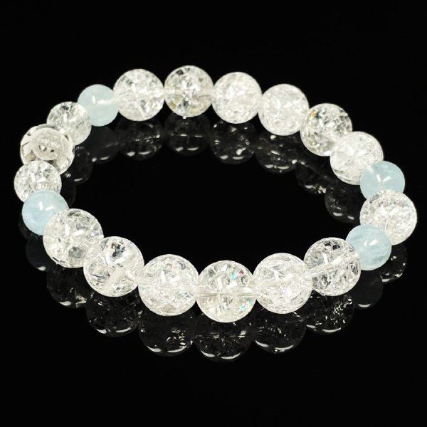 画像9: 健康長寿を叶える神獣  10ミリ  風水神  玄武  本水晶  クリスタル  クラック水晶  アクアマリン  ブレス   天然石  数珠  ハワイアン  ホヌ  パワーストーン  虹が綺麗  金運  健康運  開運  縁起物  誕生日  ギフト  贈り物    genb2  / 誕プレ 魔除け 運気向上 お揃い クリスマスプレゼント お祝  高品質 / 京海堂