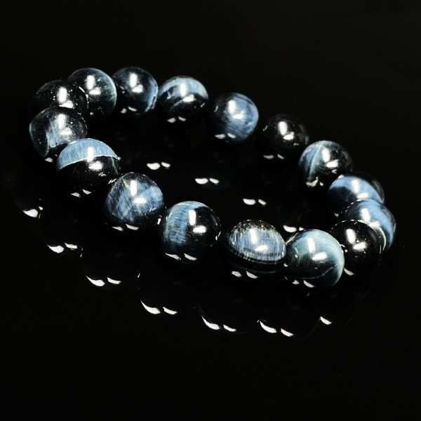 画像3: 決断・前進を促す  最強開運  パワーストーン  ブルータイガーアイ  ブレス   12ミリ  bt1  ホークアイ  青虎目石  天然石  仕事運  誕生日  ギフト  贈り物    / 誕プレ 魔除け 運気向上 お揃い プレゼント お祝  高品質 / 京海堂