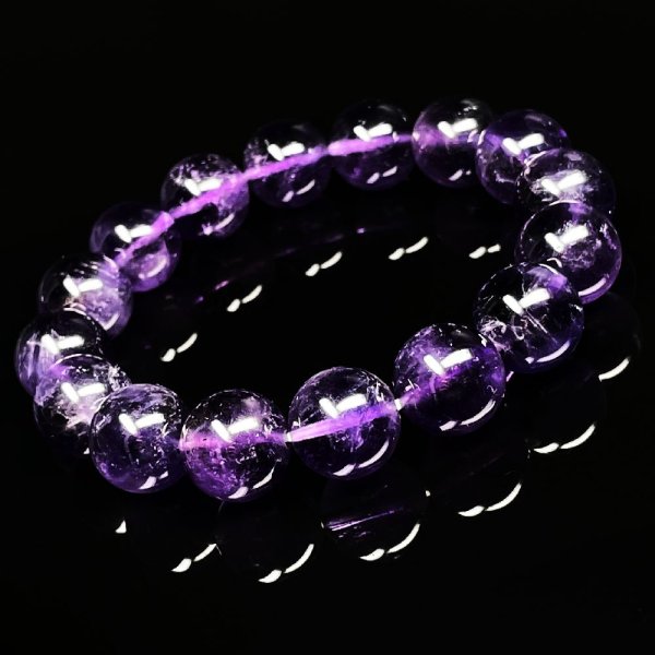 画像11: 恋愛のお守り  アメジスト  ブレス   12ミリ  2月  誕生石  天然石  高貴な輝き  商売繁盛  パワーストーン  開運  金運  成功運  誕生日  ギフト  贈り物    AM3  / 誕プレ 魔除け 運気向上 お揃い プレゼント お祝  高品質 / 京海堂
