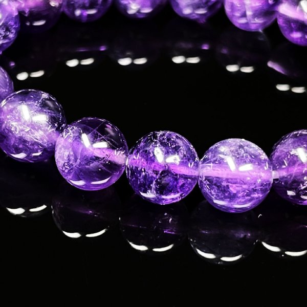 画像9: 真実の愛を守り抜く石  アメジスト  ブレス   10ミリ  2月  誕生石  天然石  高貴な輝き  商売繁盛  パワーストーン  開運  金運  成功運  誕生日  ギフト  贈り物    AM2  / 誕プレ 魔除け 運気向上 お揃い クリスマスプレゼント お祝  高品質 / 京海堂