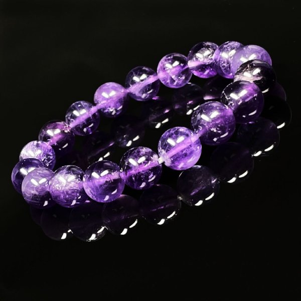 画像10: 真実の愛を守り抜く石  アメジスト  ブレス   10ミリ  2月  誕生石  天然石  高貴な輝き  商売繁盛  パワーストーン  開運  金運  成功運  誕生日  ギフト  贈り物    AM2  / 誕プレ 魔除け 運気向上 お揃い クリスマスプレゼント お祝  高品質 / 京海堂