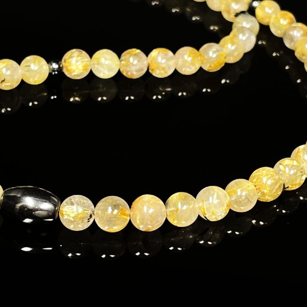 画像7: 勝利へと導く天然石  磁気ヘマタイト  ゴールド  タイチンルチル  パワーストーン  ネックレス  プロスポーツ選手も愛用する  金属アレルギー対応  ステンレス  jn13  / 誕プレ 魔除け 運気向上 お揃い プレゼント お祝  高品質 / 京海堂