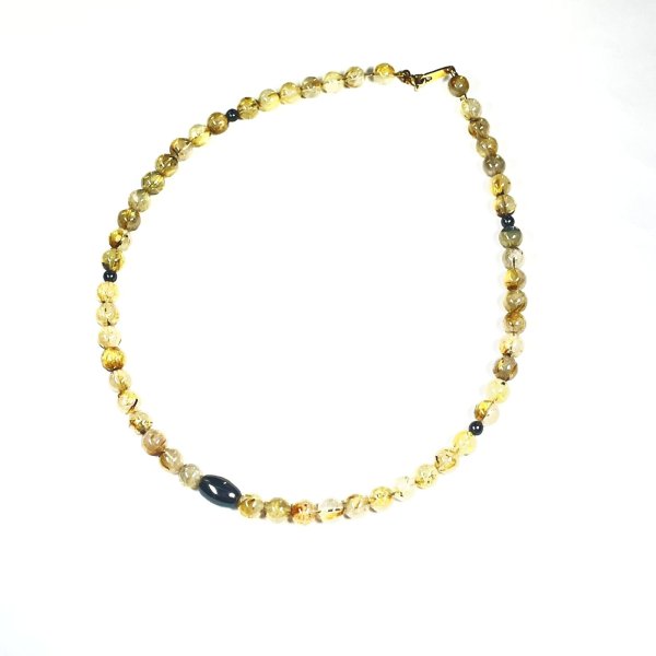 画像9: 勝利へと導く天然石  磁気ヘマタイト  ゴールド  タイチンルチル  パワーストーン  ネックレス  プロスポーツ選手も愛用する  金属アレルギー対応  ステンレス  jn13  / 誕プレ 魔除け 運気向上 お揃い プレゼント お祝  高品質 / 京海堂