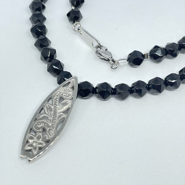 画像5: ハワイアンジュエリー×磁気ネックレス  ハワイアンサーフボード  磁気ヘマタイト  スターカット  ブラックスピネル  パワーストーン  ネックレス  プロスポーツ選手も愛用する  jn14  / 誕プレ 魔除け 運気向上 お揃い クリスマスプレゼント お祝  高品質 / 京海堂