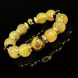 画像7: 最強開運数珠  16ミリ  14ミリ  守護梵字オニキス  皇帝龍  ドラゴンアゲート  ゴールド  ルチルクォーツ  ブレス   選べる梵字  天然石  最強金運  パワーストーン  開運  誕生日  ギフト  贈り物    bOR18  / 誕プレ 魔除け 運気向上 お揃い クリスマスプレゼント お祝  高品質 / 京海堂 (7)