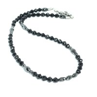 百合のクロスがカッコいい  カットテラヘルツ  スターカットスピネル  パワーストーン  ネックレス  TBn4  プロスポーツ選手愛用  ギフト  / 誕プレ 魔除け 運気向上 お揃い プレゼント お祝  高品質 / 京海堂