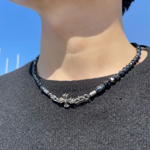 別のアングル写真3: 百合のクロスがカッコいい  カットテラヘルツ  スターカットスピネル  パワーストーン  ネックレス  TBn4  プロスポーツ選手愛用  ギフト  / 誕プレ 魔除け 運気向上 お揃い クリスマスプレゼント お祝  高品質 / 京海堂