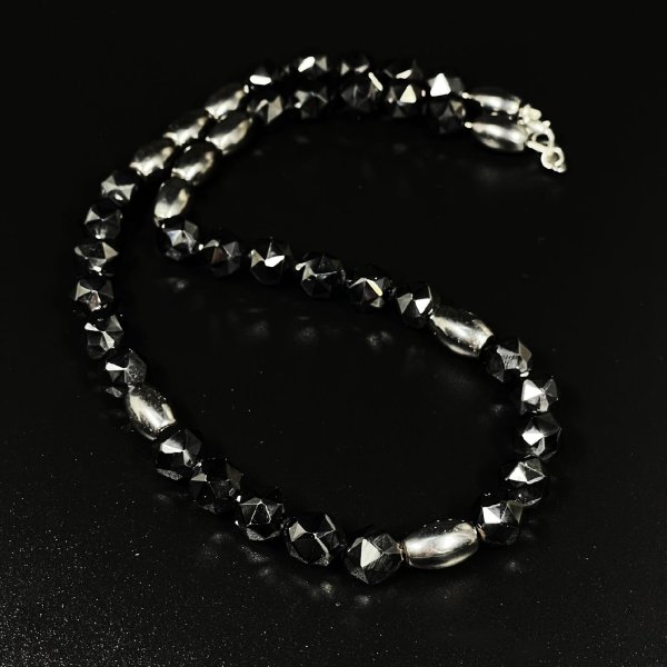 画像4: ギラギラ感がハンパない  ヘマタイト  スターカットスピネル  パワーストーン  磁気  ネックレス  プロスポーツ選手も愛用する  金属アレルギー対応  jn22  / 誕プレ 魔除け 運気向上 お揃い プレゼント お祝  高品質 / 京海堂