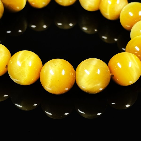 画像6: 決断力を養うパワーストーン  ゴールデンタイガーアイ  ブレス   12ミリ  gt12  / 誕プレ 魔除け 運気向上 お揃い クリスマスプレゼント お祝  高品質 / 京海堂