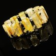 画像3: おすすめ  24mm  6mm  現品一点物  太陽放射  タイチンルチル  バングル  79g  THB13  開運セット付  極太金針水晶  ヘマタイト  数珠  最強金運  ブレス   パワーストーン  開運招来  1点物  誕生日  ギフト  贈り物    商品動画あり  / 誕プレ 魔除け 運気向上 お揃い プレゼント お祝  高品質 / 京海堂