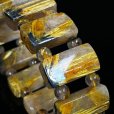 画像6: おすすめ  24mm  6mm  現品一点物  太陽放射  タイチンルチル  バングル  79g  THB13  開運セット付  極太金針水晶  ヘマタイト  数珠  最強金運  ブレス   パワーストーン  開運招来  1点物  誕生日  ギフト  贈り物    商品動画あり  / 誕プレ 魔除け 運気向上 お揃い プレゼント お祝  高品質 / 京海堂