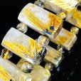 画像5: おすすめ  24mm  6mm  現品一点物  太陽放射  タイチンルチル  バングル  79g  THB13  開運セット付  極太金針水晶  ヘマタイト  数珠  最強金運  ブレス   パワーストーン  開運招来  1点物  誕生日  ギフト  贈り物    商品動画あり  / 誕プレ 魔除け 運気向上 お揃い プレゼント お祝  高品質 / 京海堂