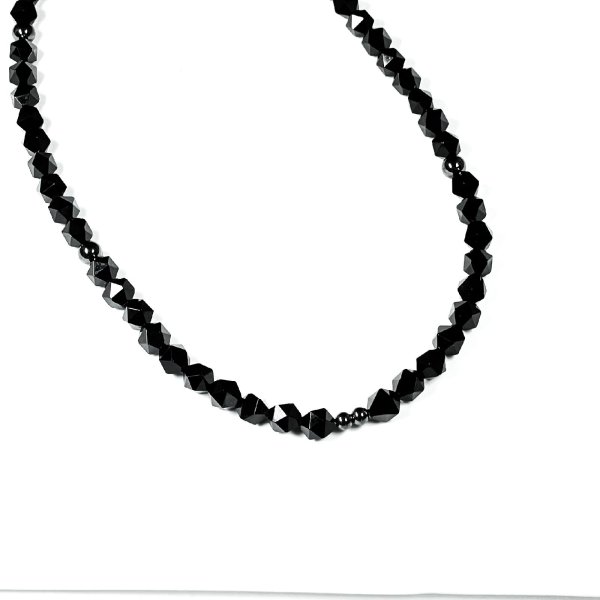 画像9: ワイルドに決まるパワーストーン  浮彫皇帝龍本水晶プレート  20面カットオニキス  磁気ヘマタイト  ネックレス  こだわり  URn14  ギフト  / 誕プレ 魔除け 運気向上 お揃い クリスマスプレゼント お祝  高品質 / 京海堂