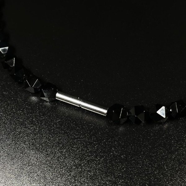 画像6: ワイルドに決まるパワーストーン  浮彫皇帝龍本水晶プレート  20面カットオニキス  磁気ヘマタイト  ネックレス  こだわり  URn14  ギフト  / 誕プレ 魔除け 運気向上 お揃い クリスマスプレゼント お祝  高品質 / 京海堂