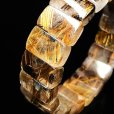 画像5: 現品一点物  18－19ミリ  タイガールチル  バングル  虎目金針水晶  65g  数珠  Tirb10  開運セット付  / 誕プレ 魔除け 運気向上 お揃い プレゼント お祝  高品質 / 京海堂