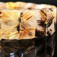 画像11: 現品一点物  18－19ミリ  タイガールチル  バングル  虎目金針水晶  65g  数珠  Tirb10  開運セット付  / 誕プレ 魔除け 運気向上 お揃い プレゼント お祝  高品質 / 京海堂