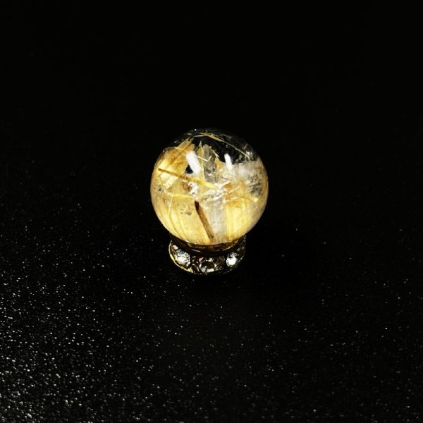 画像8: ゴージャスルチル  一点物  9ミリ  1粒売り  太陽放射ルチル  金針水晶  KH36  ヘマタイト  ルチル最強の天然石  パワーストーン  ギフト  / 誕プレ 魔除け 運気向上 お揃い クリスマスプレゼント お祝  高品質 / 京海堂