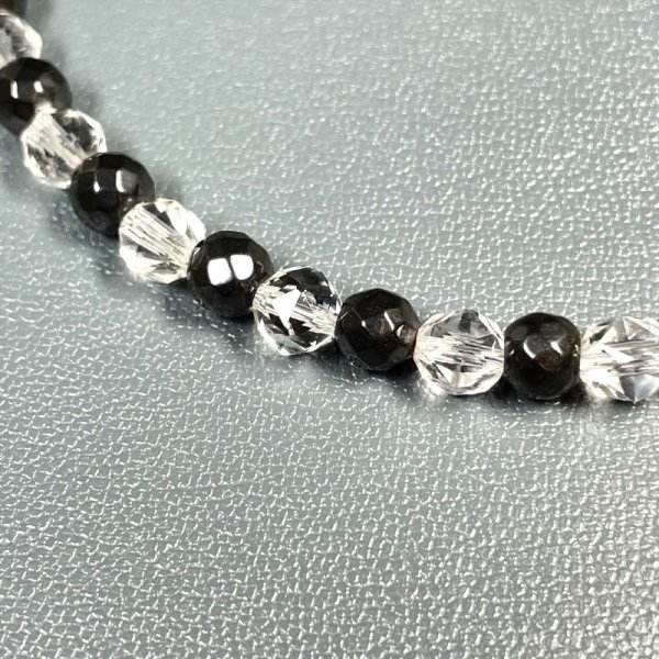 画像3: キラキラがたまらない  カットヘマタイトスターカットクリスタル  磁気  ネックレス  jn27  / 誕プレ 魔除け 運気向上 お揃い プレゼント お祝  高品質 / 京海堂