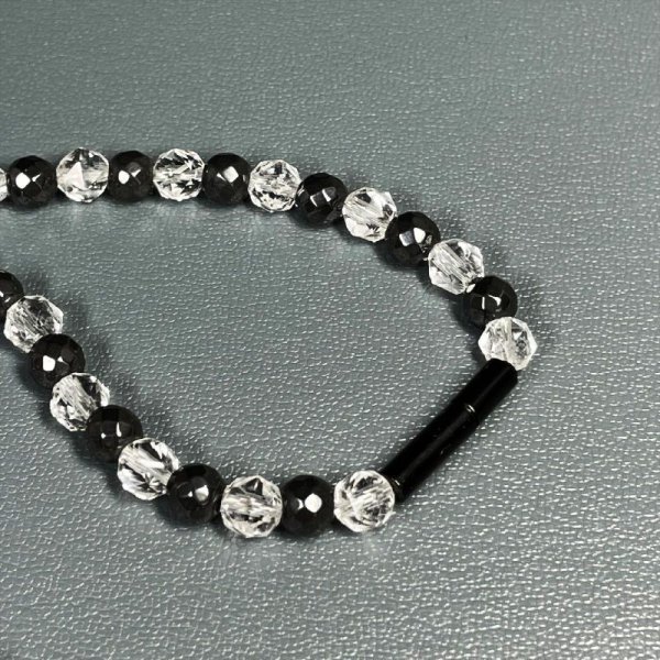 画像9: キラキラがたまらない  カットヘマタイトスターカットクリスタル  磁気  ネックレス  jn27  / 誕プレ 魔除け 運気向上 お揃い プレゼント お祝  高品質 / 京海堂