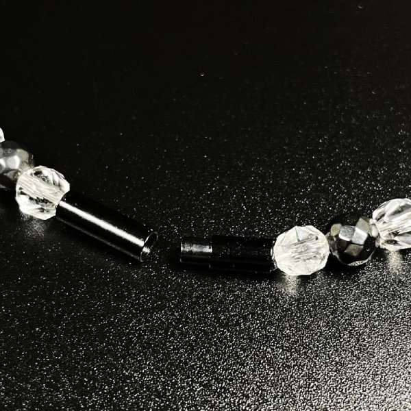 画像10: キラキラがたまらない  カットヘマタイトスターカットクリスタル  磁気  ネックレス  jn27  / 誕プレ 魔除け 運気向上 お揃い プレゼント お祝  高品質 / 京海堂